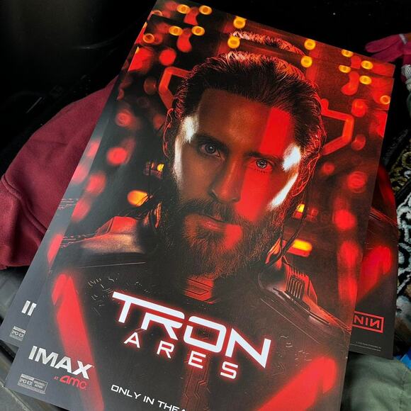 2025 Tron Ares Jared Leto Nine Inch Nails AMC Movie Poster - Picture 5 of 8